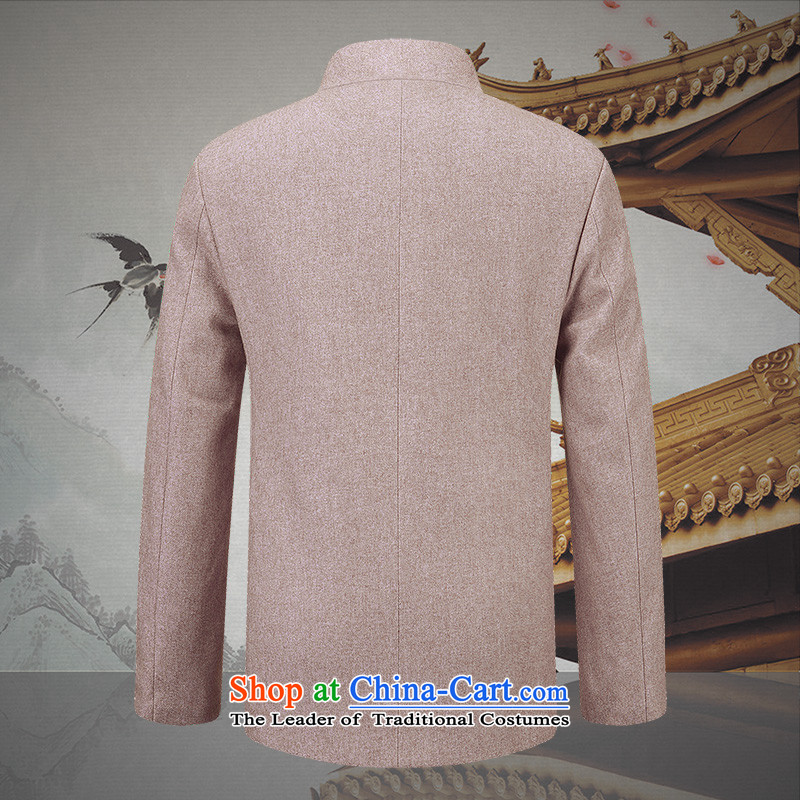 The Lhoba nationality Wei Mephidross Warranty China wind wool a young man Tang long-sleeved jacket Chinese clothing spring jackets brown 175/L, warranty (B.L.WEIMAN Mephidross Lhoba nationality Wei) , , , shopping on the Internet