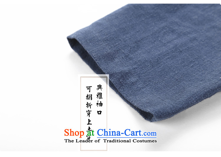 Azzu defense (azouari) China wind autumn men cotton linen long-sleeved sweater Chinese Han-men's jackets ball-blue L pictures, service price, brand platters! The elections are supplied in the national character of distribution, so action, buy now enjoy more preferential! As soon as possible.