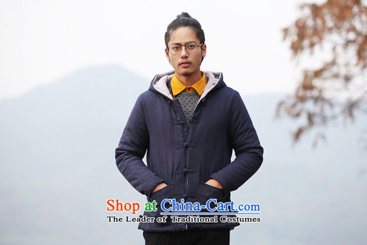 Wide Wing men Chinese men Tang dynasty ãþòâ male retro ethnic Republic of Korea Disc Clip cap cotton robe jacket thick services Peacock Blue XXL picture, prices, brand platters! The elections are supplied in the national character of distribution, so action, buy now enjoy more preferential! As soon as possible.