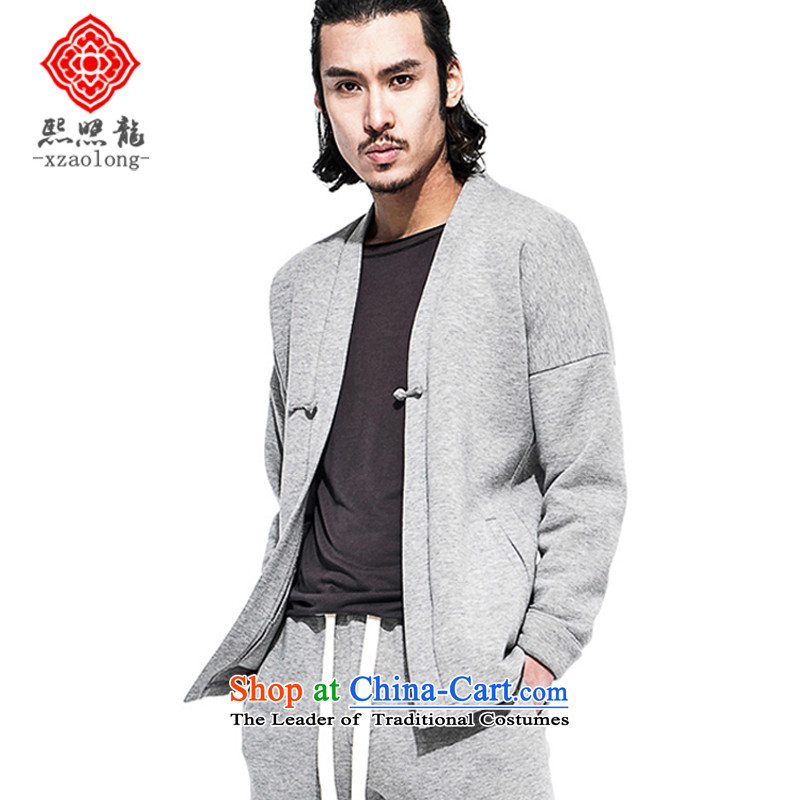 Hee-Yong-nam, a snapshot of the disk-han-chinese sports and leisure improved Tang China Wind Jacket Air layer of nostalgia for the t-shirt blue XL, Hee-snapshot (XZAOLONG lung) , , , shopping on the Internet