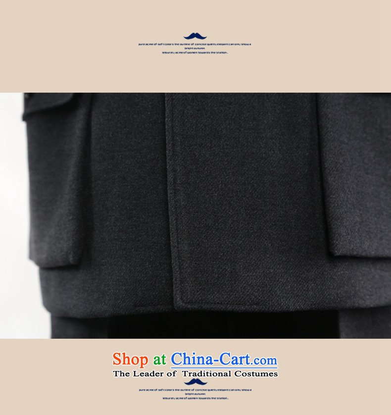 2015 Autumn Love Song new father jacket in older men lapel Chinese tunic jacket older persons kit black and gray聽170 pictures, prices, brand platters! The elections are supplied in the national character of distribution, so action, buy now enjoy more preferential! As soon as possible.