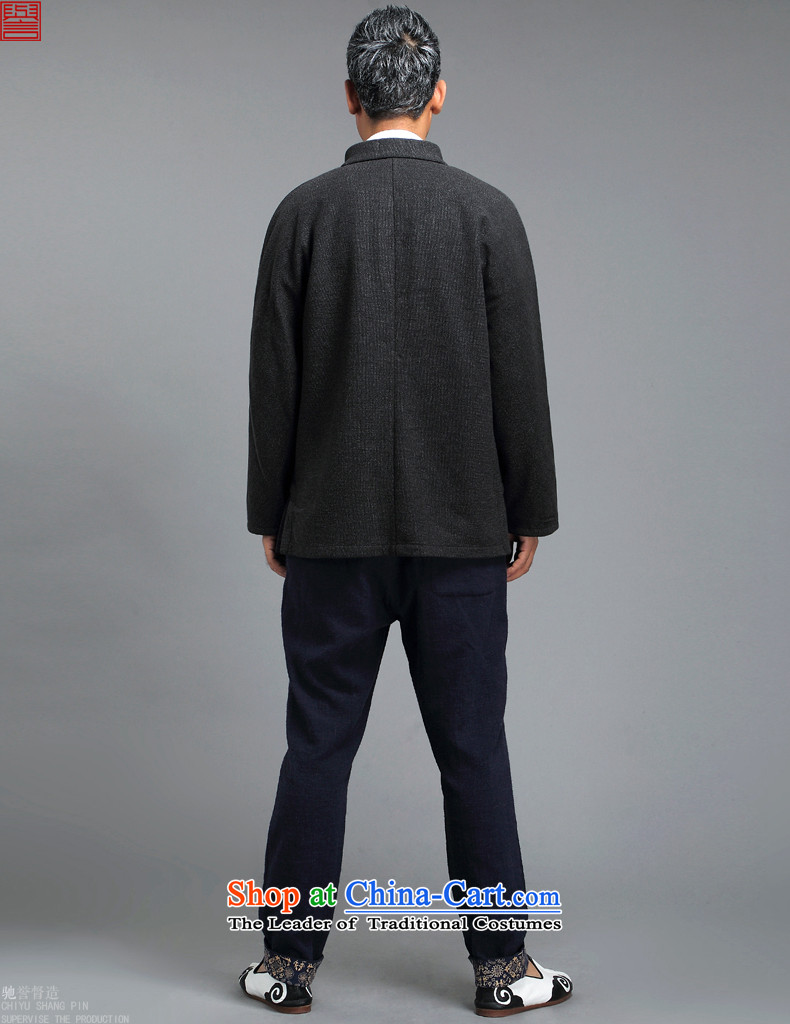Renowned for autumn and winter 2015 New China wind male Tang Dynasty Chinese long-sleeved improved China wind ball-Tang Dynasty to the black L picture, prices, brand platters! The elections are supplied in the national character of distribution, so action, buy now enjoy more preferential! As soon as possible.