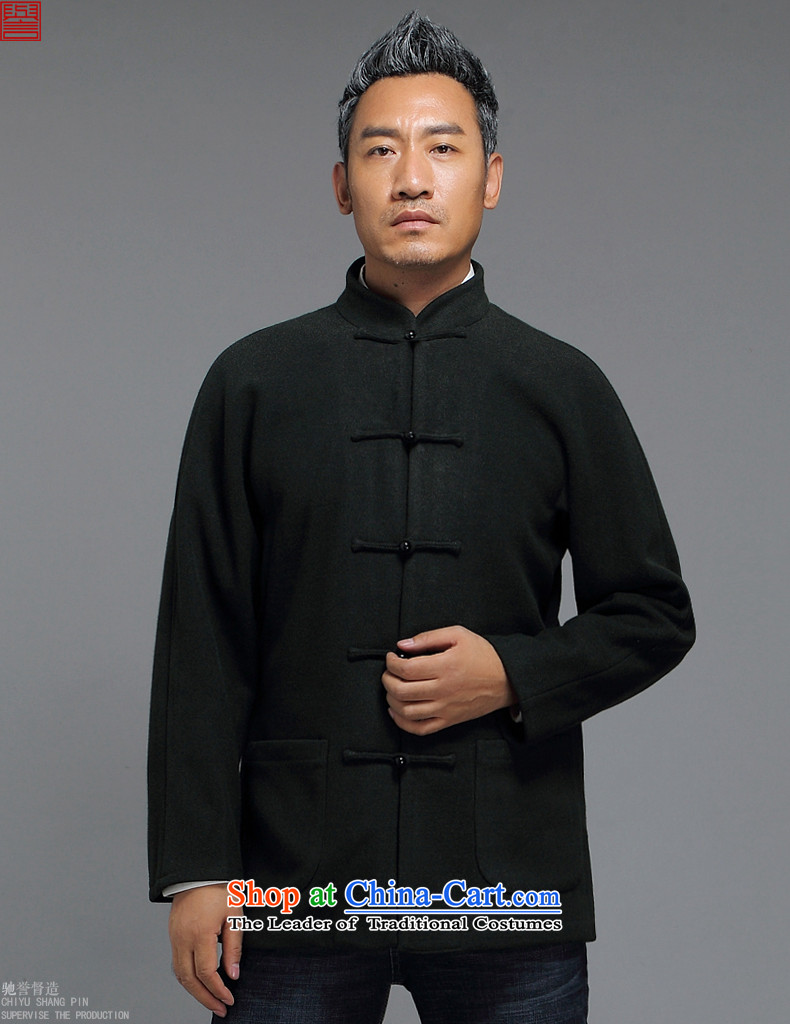 Renowned for autumn and winter 2015 New China wind male Tang Dynasty Chinese long-sleeved improved China wind ball-Tang Dynasty to the black L picture, prices, brand platters! The elections are supplied in the national character of distribution, so action, buy now enjoy more preferential! As soon as possible.