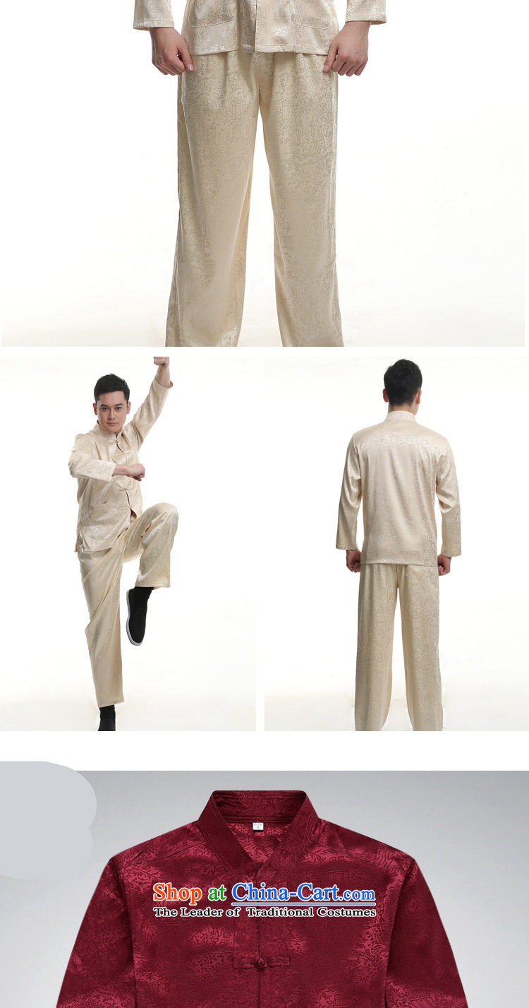 The name of the 2015 autumn of the OSCE New China wind in older Men's Shirt with liberal Chinese father l Tang dynasty grandpa red on the riverside 170 pictures, prices, brand platters! The elections are supplied in the national character of distribution, so action, buy now enjoy more preferential! As soon as possible.