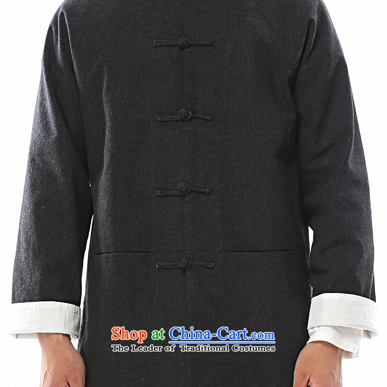 Azzu defense (azouari) China wind of autumn and winter men long-sleeved jacket Tang detained disc Chinese linen men Han-black L picture, prices, brand platters! The elections are supplied in the national character of distribution, so action, buy now enjoy more preferential! As soon as possible.