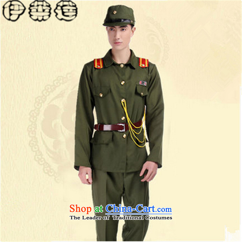 Hirlet Ephraim Fall 2015 New Japanese military officers serving Japanese soldiers performances will costumes anti-Japanese army dance stage costumes too big Sato will Kwan Map Color 175 Yele Ephraim ILELIN () , , , shopping on the Internet