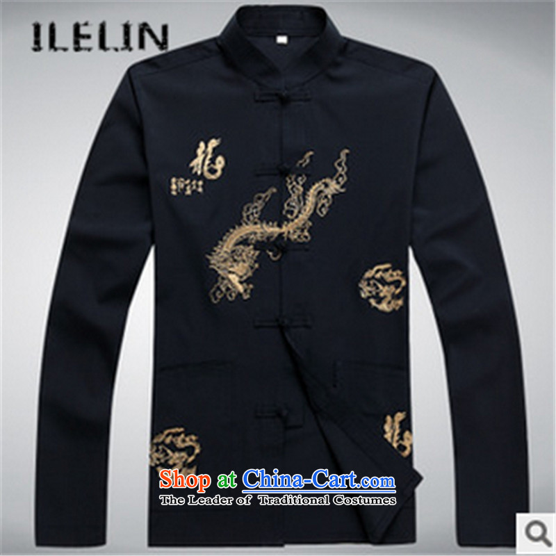 The Fall of man ILELIN2015 kit casual shirt retro in older men l relaxd the Yi China wind red 190,ILELIN,,, shopping on the Internet