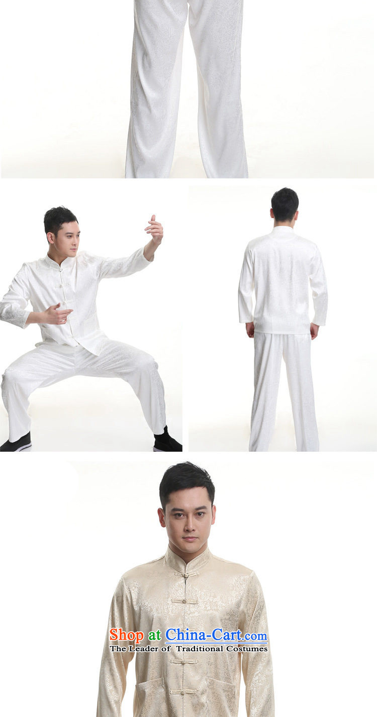 The fall in the new ILELIN2015 older Chinese men Tang dynasty l Kit China wind retro fitted on the white father leisure river 180 pictures, prices, brand platters! The elections are supplied in the national character of distribution, so action, buy now enjoy more preferential! As soon as possible.