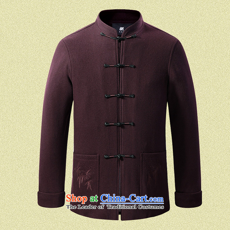 8D 2015 men hiding gross? Tang jackets for larger Elderly Banquet Leisure Rate Package Postal chinese red silk 190/XXXL, 7717 possession shopping on the Internet has been pressed.