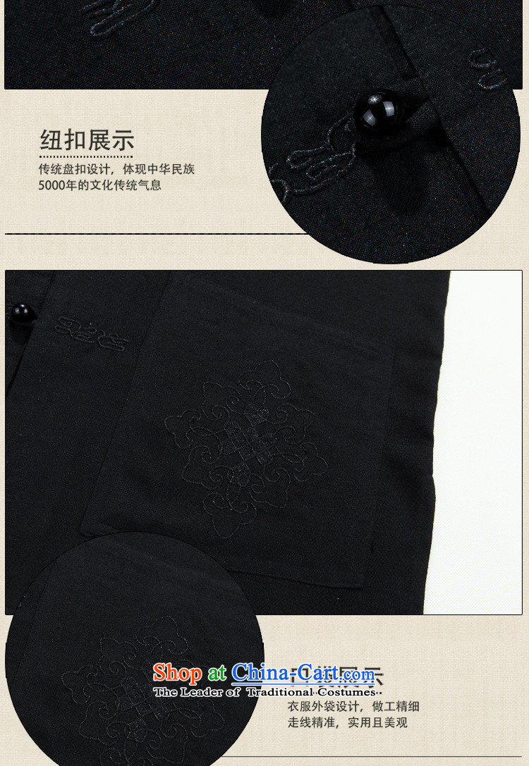 The fall of the new Tang ILELIN2015 replacing men in autumn of older persons and long-sleeved shirt with Grandpa Chinese shirt father loose kit black 175 pictures, prices, brand platters! The elections are supplied in the national character of distribution, so action, buy now enjoy more preferential! As soon as possible.