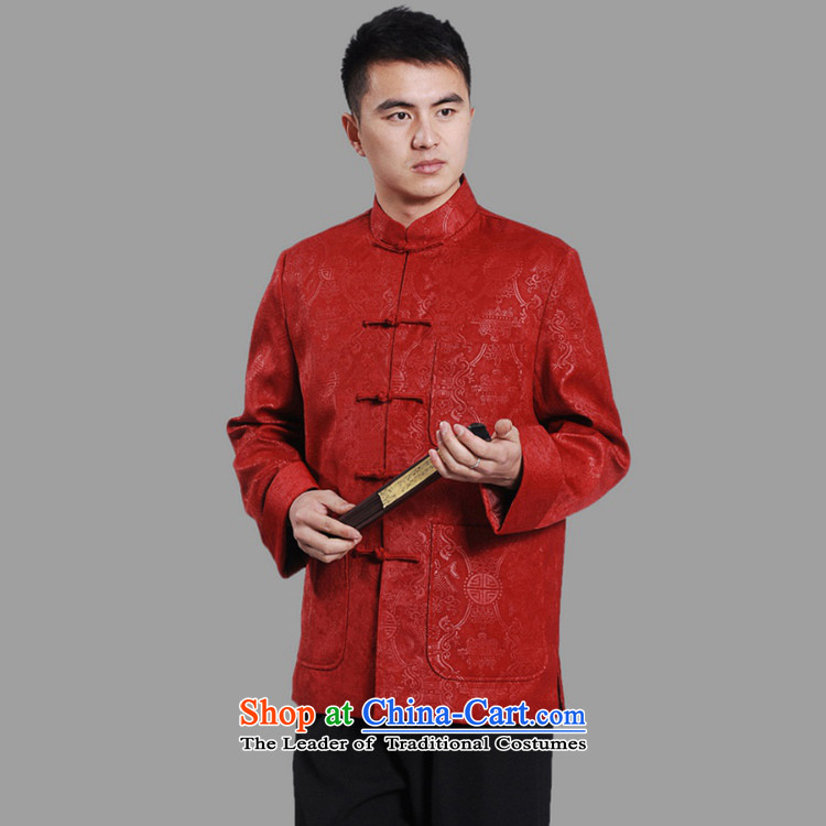 In accordance with the love spring and autumn l trendy new) older men of ethnic Chinese improvements retro father replacing Tang jackets Lgd/m0043# Red 2XL Photo, prices, brand platters! The elections are supplied in the national character of distribution, so action, buy now enjoy more preferential! As soon as possible.