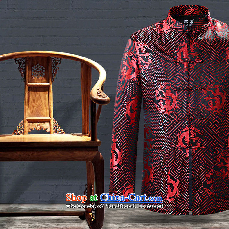 9The autumn and winter possession of Tang Dynasty cotton coat wedding banquet in older China wind Chinese dragon design and black dress 180/XL Golden seagull Coffee Shop, the price and the brand image of Platters! The elections are supplied in the national character of distribution, so action, buy now enjoy more preferential! As soon as possible.