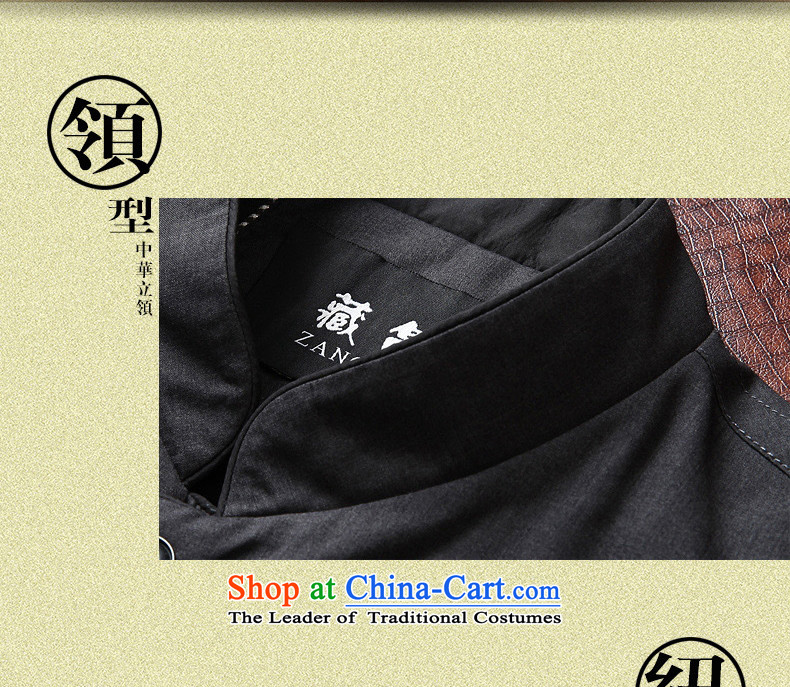8D 2015 Fall/Winter Collections of Tang Dynasty men vest in Kampala shoulder older thick warm and comfortable large traditional mail gray vest package 158628 175/L picture, prices, brand platters! The elections are supplied in the national character of distribution, so action, buy now enjoy more preferential! As soon as possible.