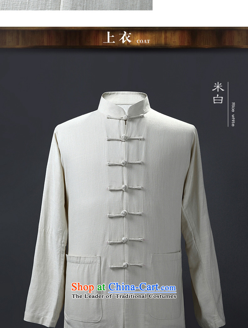Genuine friendship and possession of long-sleeved shirt, autumn and winter Tang dynasty, forming the Netherlands cotton linen china wind in the national costumes of older kit m White Kit 190 pictures, prices, brand platters! The elections are supplied in the national character of distribution, so action, buy now enjoy more preferential! As soon as possible.
