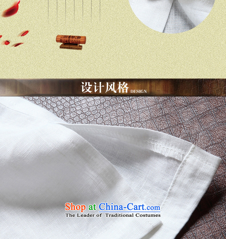 9autumn possession linen long sleeved shirt, forming the Netherlands Father Tang dynasty China wind in national costumes 158613 185/XXL older white picture, prices, brand platters! The elections are supplied in the national character of distribution, so action, buy now enjoy more preferential! As soon as possible.