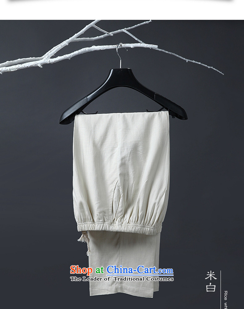 Genuine silk possession of Tang Dynasty men cotton linen trousers kit in the elastic older national costumes China wind Special Package Mail m white pants 116 180 pictures, prices, brand platters! The elections are supplied in the national character of distribution, so action, buy now enjoy more preferential! As soon as possible.