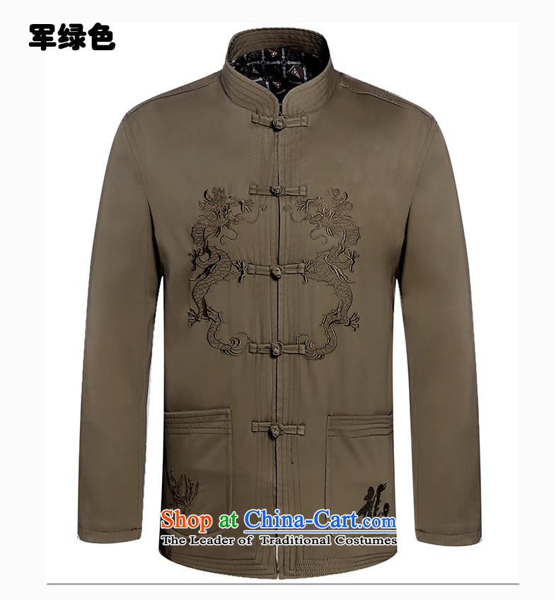  Tang Dynasty male 2015 UYUK autumn new Mock-Neck Shirt China wind leisure retro xl men Chinese tunic 507.9 Army Green 190 pictures, prices, brand platters! The elections are supplied in the national character of distribution, so action, buy now enjoy more preferential! As soon as possible.