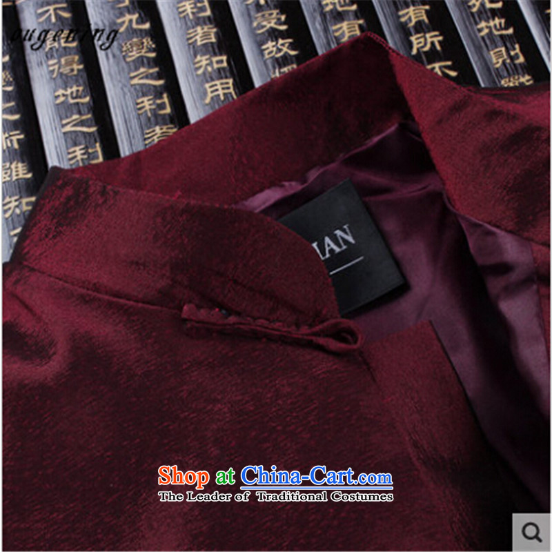 The name of the 2015 autumn of the OSCE New China wind in older men Dragon pattern collar long-sleeved blouses coats of Grandpa father elegant green 180, OSCE, lemonade (ougening) , , , shopping on the Internet