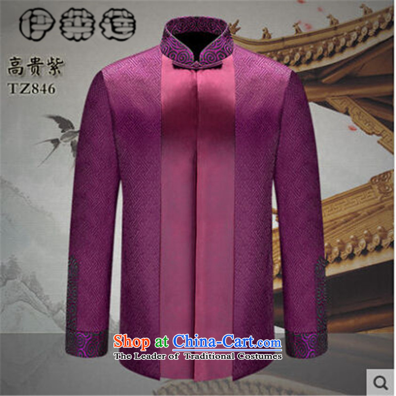 Hirlet Ephraim 2015 autumn and winter new men, older men jacket, Chinese Dress Shirt men of ethnic Tang jackets of older persons in the Tang Dynasty Recreation and contemptuous of Kim聽soo-lin (190, ILELIN) , , , shopping on the Internet
