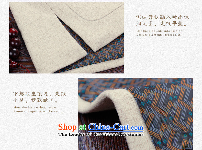 The name of the 2015 autumn of the OSCE new men's woolen a collar installed use Sub Male father leisure l grandpa installed China wind retro Tang jackets Gray Photo 185, prices, brand platters! The elections are supplied in the national character of distribution, so action, buy now enjoy more preferential! As soon as possible.