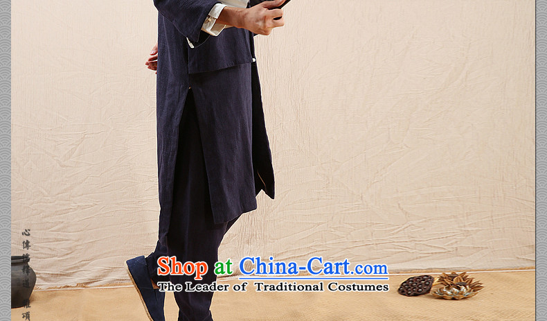 Cd 3 Model China wind up controversy over the Han Chinese Ma Tei linen coat leisure national Han-Tang dynasty windbreaker autumn gray 175/92A(L) picture, prices, brand platters! The elections are supplied in the national character of distribution, so action, buy now enjoy more preferential! As soon as possible.