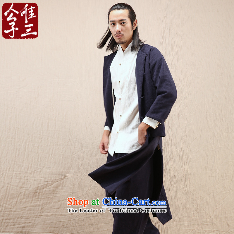Cd 3 Model China wind up controversy over the Han Chinese Ma Tei linen coat leisure national Han-Tang dynasty windbreaker autumn gray 175/92A(L), CD 3 , , , shopping on the Internet