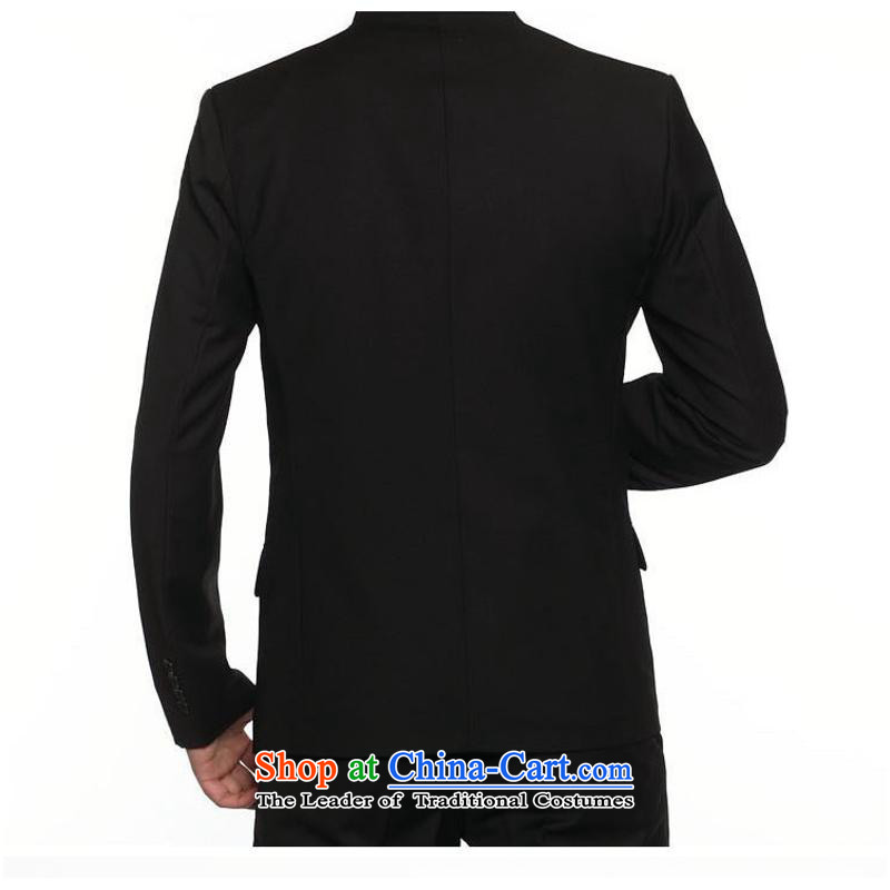Men's Chinese tunic stylish eight tablets of Sau San Lisping Men's Mock-Neck trend closely involved in black Chinese tunic (rvie.) , , , shopping on the Internet
