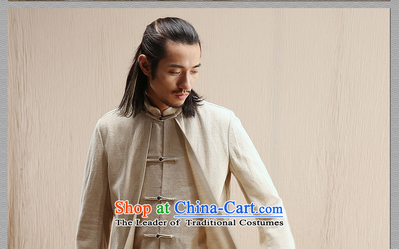 Cd 3 Model China wind condor linen male Hon Ma Chinese jacket leisure Tang dynasty ethnic Han-yi autumn wind MA 175/92A(L) natural picture, prices, brand platters! The elections are supplied in the national character of distribution, so action, buy now enjoy more preferential! As soon as possible.