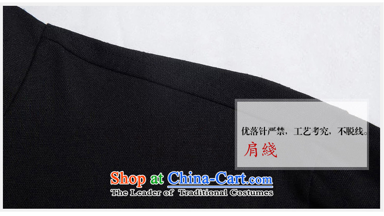 Renowned China wind retro men Chinese loose long-sleeved Chinese collar disc detained Chinese tunic duplex Tang Dynasty Yi put on men's kung fu shirt Han-Light Gray XXXL picture, prices, brand platters! The elections are supplied in the national character of distribution, so action, buy now enjoy more preferential! As soon as possible.