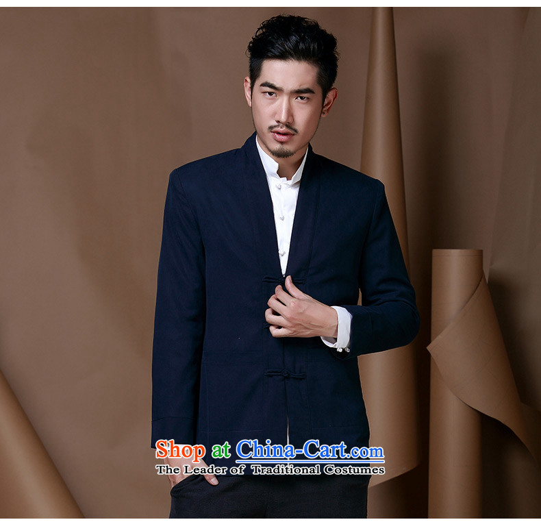  Tang Dynasty male jacket HUNNZ Long-sleeve Sau San National wind up Chinese men China detained men autumn wind load dark blue 165 pictures, prices, brand platters! The elections are supplied in the national character of distribution, so action, buy now enjoy more preferential! As soon as possible.