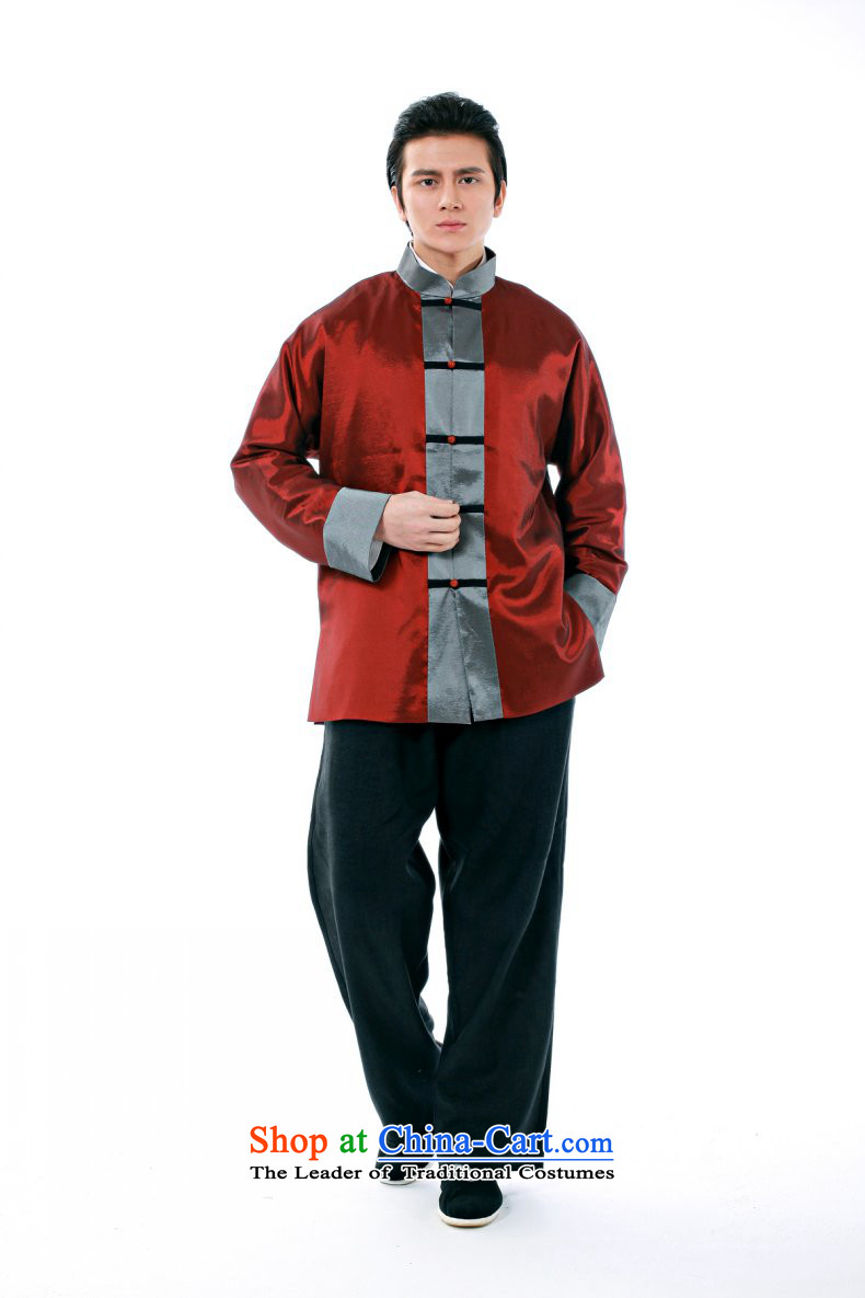 Hunnz China wind men Tang dynasty and long-sleeved red banquet new Chinese Dress Chinese collar red jacket XXXL folder picture, prices, brand platters! The elections are supplied in the national character of distribution, so action, buy now enjoy more preferential! As soon as possible.