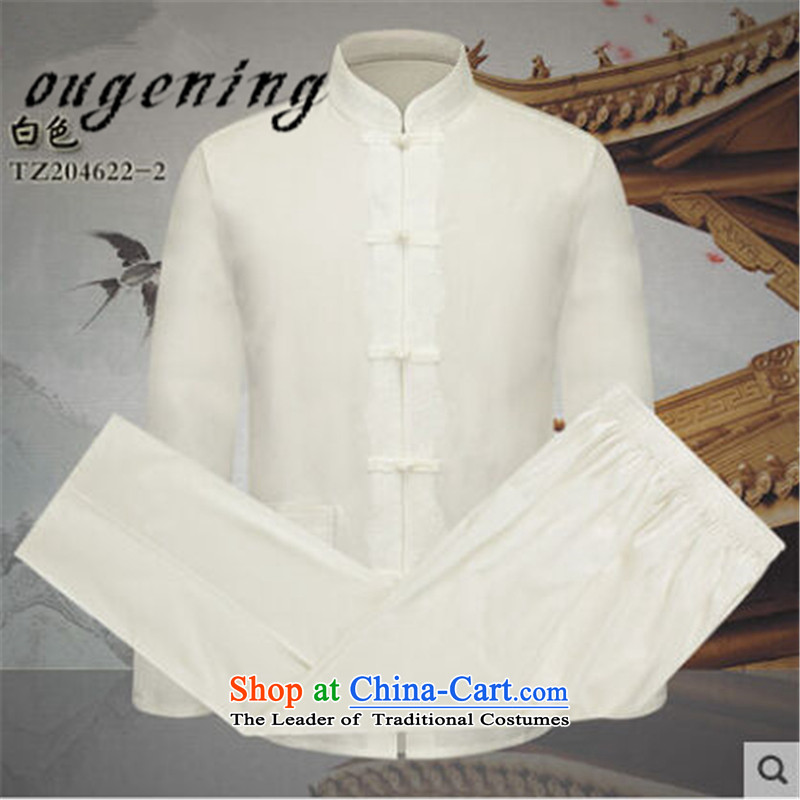 The name of the 2015 autumn of the OSCE New China wind men long-sleeved Tang Dynasty Package men of older persons in the father festive dress two kits red 170, OSCE, lemonade (ougening) , , , shopping on the Internet