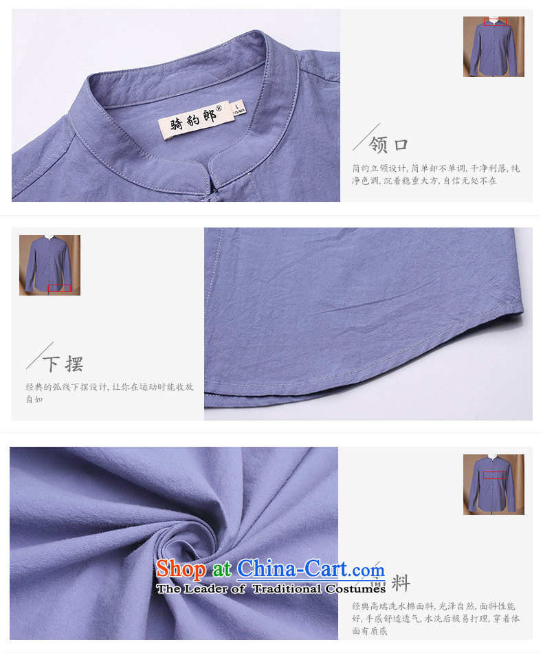 The fall of the Sau San shirt male l leisure shirt China wind male retro-clip Chinese tunic gray XXL picture, prices, brand platters! The elections are supplied in the national character of distribution, so action, buy now enjoy more preferential! As soon as possible.