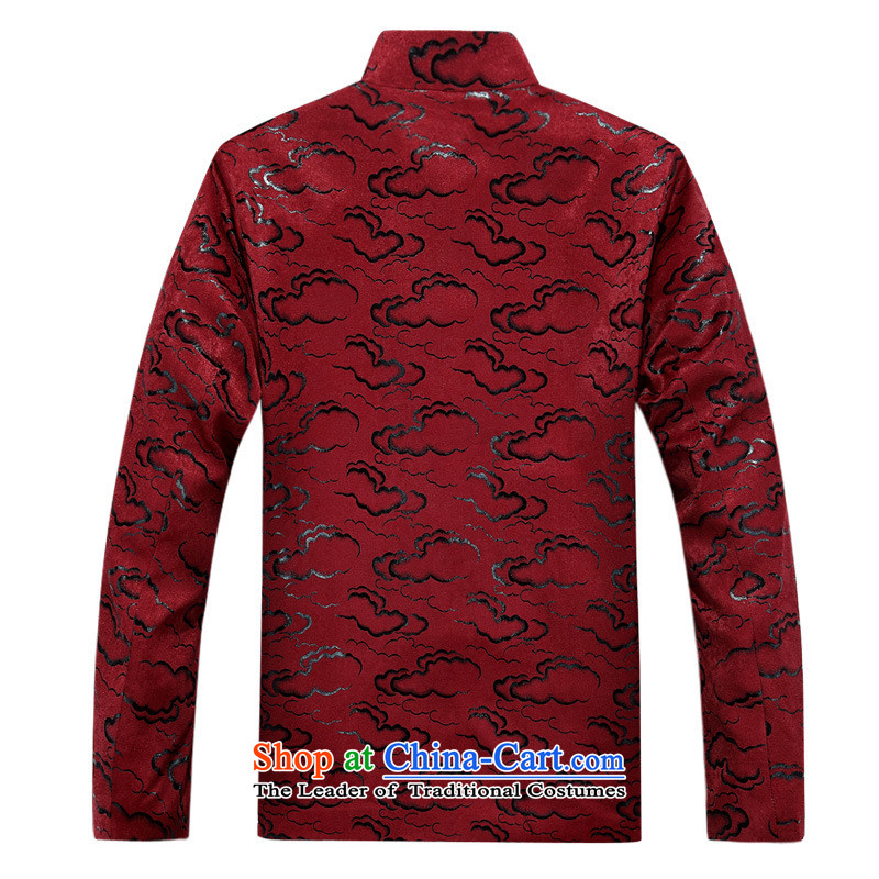 In the Tang dynasty male jacket Older long-sleeved sweater Chinese national costumes father replace English thoroughbred XXS, us day in accordance with the property (meitianyihuan) , , , shopping on the Internet