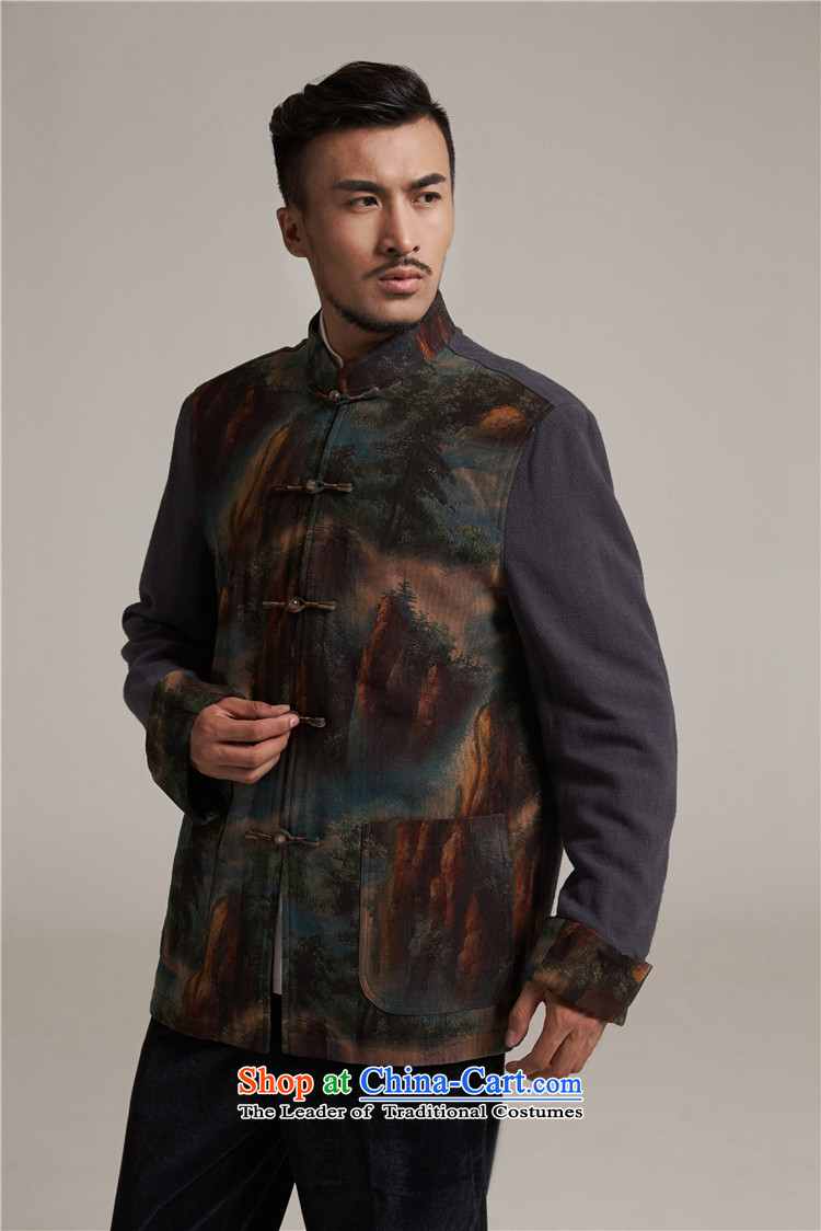 Fudo de fall/winter day video 2015 new products silk men Tang dynasty China wind men robe older leisure jacket warm high-end original picture color pictures, prices, M/44 brand platters! The elections are supplied in the national character of distribution, so action, buy now enjoy more preferential! As soon as possible.