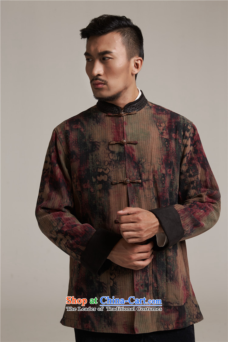 Fudo days que de 2015 autumn and winter new products men Tang dynasty China wind men robe older leisure jacket warm high-end original color pictures, prices, 2XL/50 brand platters! The elections are supplied in the national character of distribution, so action, buy now enjoy more preferential! As soon as possible.