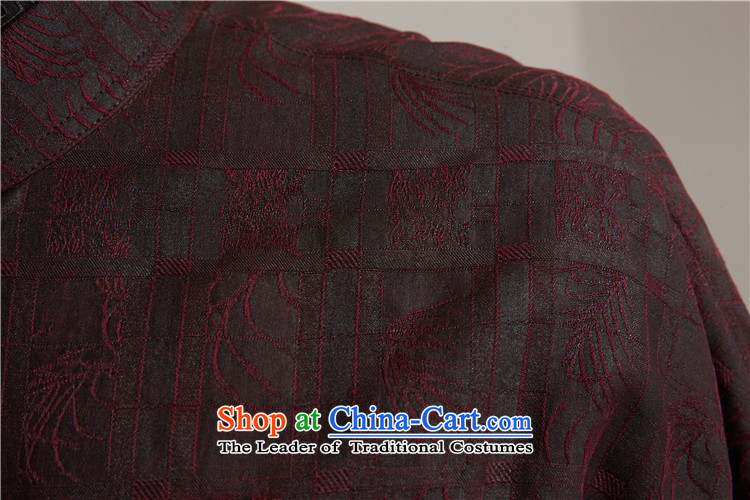 Fudo de fall/winter day MR NGAN 2015 new products silk men Tang dynasty China wind men's jackets older leisure jacket China wind dark red 2XL/50 picture, prices, brand platters! The elections are supplied in the national character of distribution, so action, buy now enjoy more preferential! As soon as possible.