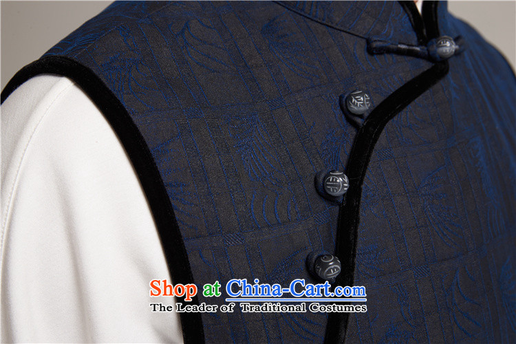 De Sheng-tong Xiang Yun wind yarn upscale male Tang dynasty improvement, a leisure in Sau San shoulder windproof warm blue 2XL/50 China wind picture, prices, brand platters! The elections are supplied in the national character of distribution, so action, buy now enjoy more preferential! As soon as possible.