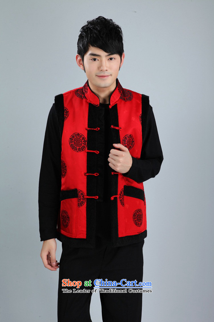 In accordance with the fuser autumn and winter new retro ethnic Chinese elderly in men's improved father replacing Tang Gown, a vest /2356# d 1# L picture, prices, brand platters! The elections are supplied in the national character of distribution, so action, buy now enjoy more preferential! As soon as possible.