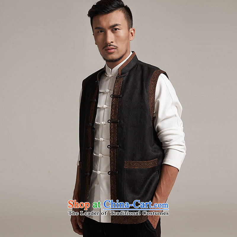 Fudo log-de-cloud yarn upscale male Tang dynasty improvement, a leisure in Sau San shoulder windproof warm China wind black M/44, de fudo shopping on the Internet has been pressed.