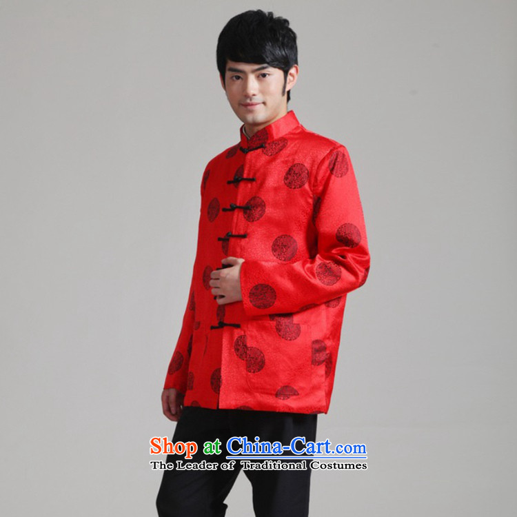 In accordance with the Fuser Men long-sleeved Chinese clothing round-ribbed collar lung single row detained father replacing Tang jackets /2949# -1# 3XL d pictures, prices, brand platters! The elections are supplied in the national character of distribution, so action, buy now enjoy more preferential! As soon as possible.