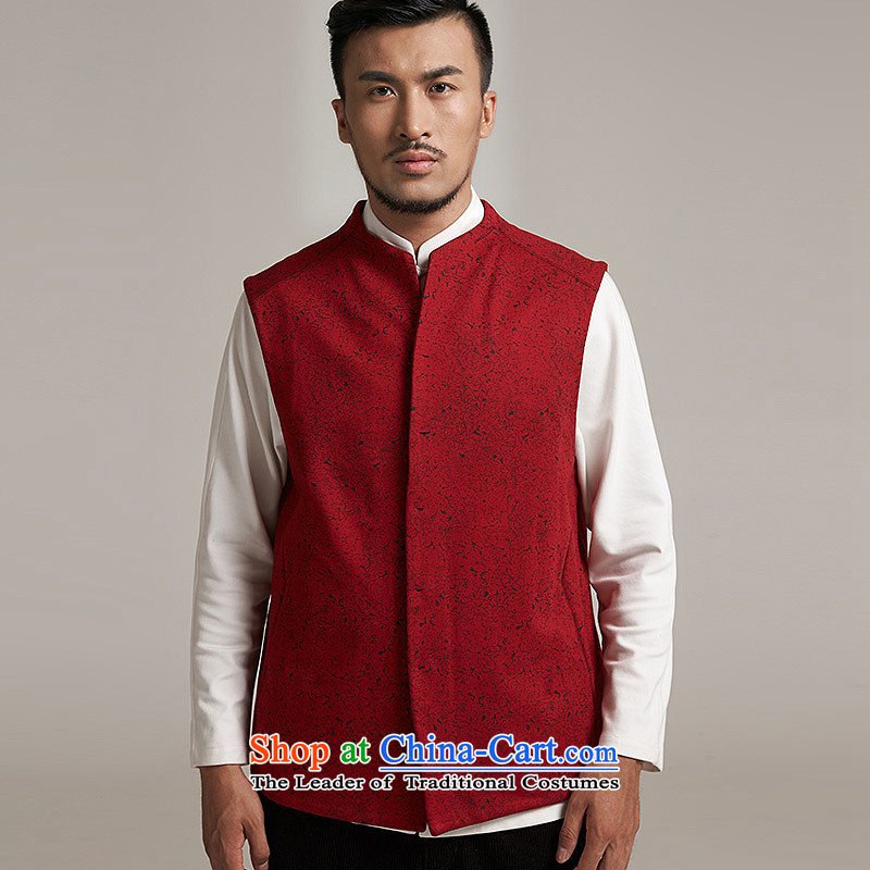 De Fudo Hirokata Tang Gown, a Chinese Kampala shoulder China wind men fall 2015 new products Chinese clothing L/46, Red de fudo shopping on the Internet has been pressed.