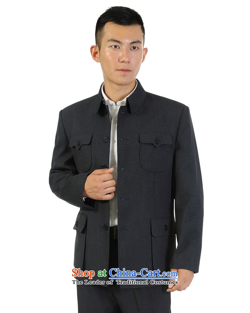 Yan flying to the elderly in the men's Chinese tunic kit retro business and leisure package lapel loose older persons jacket classic two kits Because five holes out of 74 pictures map color, prices, brand platters! The elections are supplied in the national character of distribution, so action, buy now enjoy more preferential! As soon as possible.
