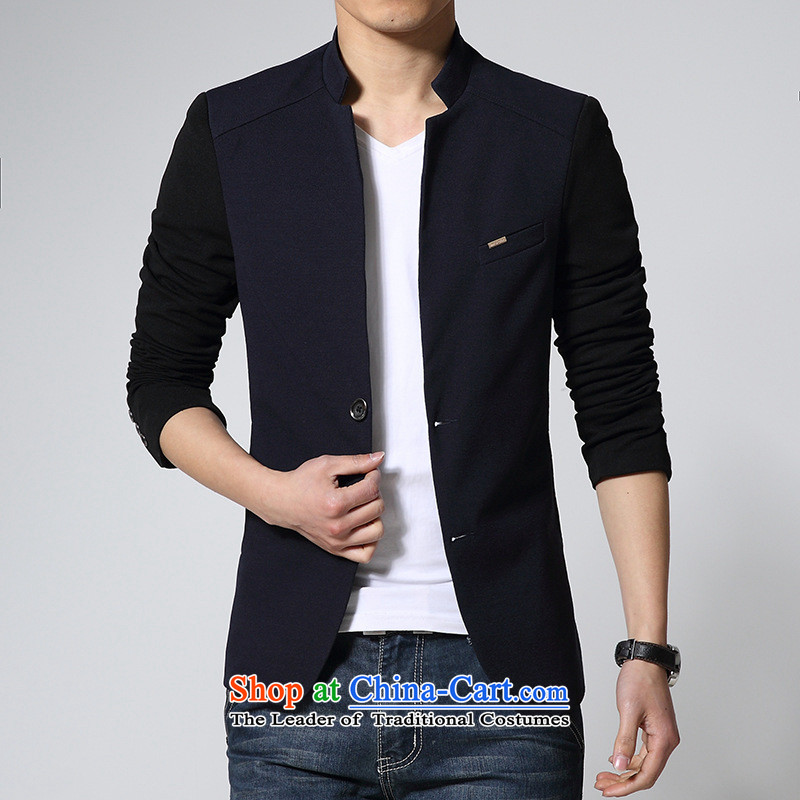 In spring and autumn 2015 new jacket, Korean men casual dress pants Sau San-collar Chinese tunic male and gray 2XL, us in accordance with the Hwan (meitianyihuan days) , , , shopping on the Internet