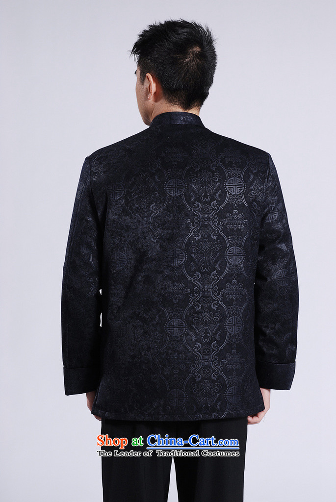 Shanghai, optimize ipo men's jackets thick cotton plus add-Tang Tang replacing men long-sleeved sweater Chinese Dragon Tang blouses -A black L picture, prices, brand platters! The elections are supplied in the national character of distribution, so action, buy now enjoy more preferential! As soon as possible.