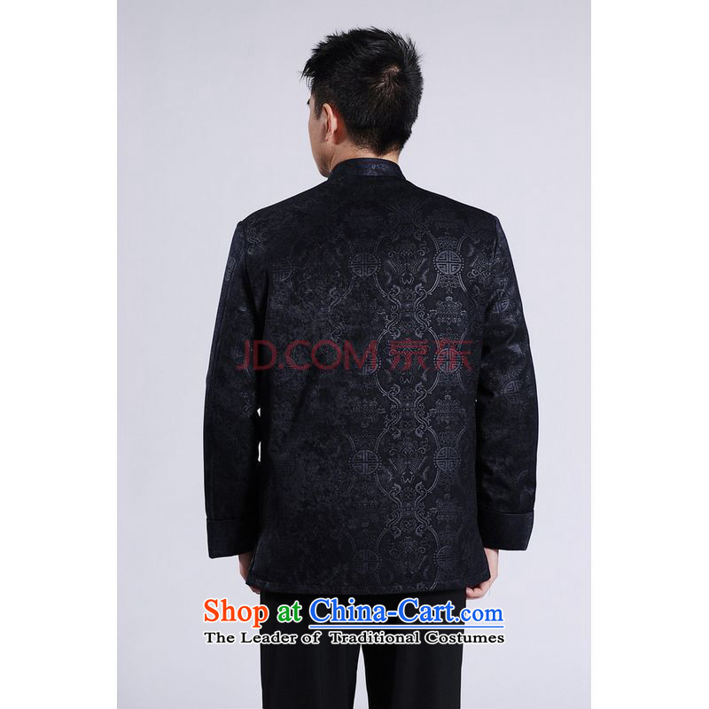 Shanghai, optimize ipo men's jackets thick cotton plus add-Tang Tang replacing men long-sleeved sweater Chinese Dragon Tang blouses -A black , L, Shanghai, optimization options , , , shopping on the Internet