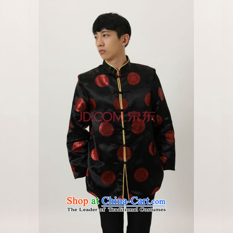 Shanghai, optimization options in Tang Dynasty older collar China wind dress too Shou Yi wedding services will Chinese male M4001 Tang dynasty on cyan , L, Shanghai, optimization options , , , shopping on the Internet