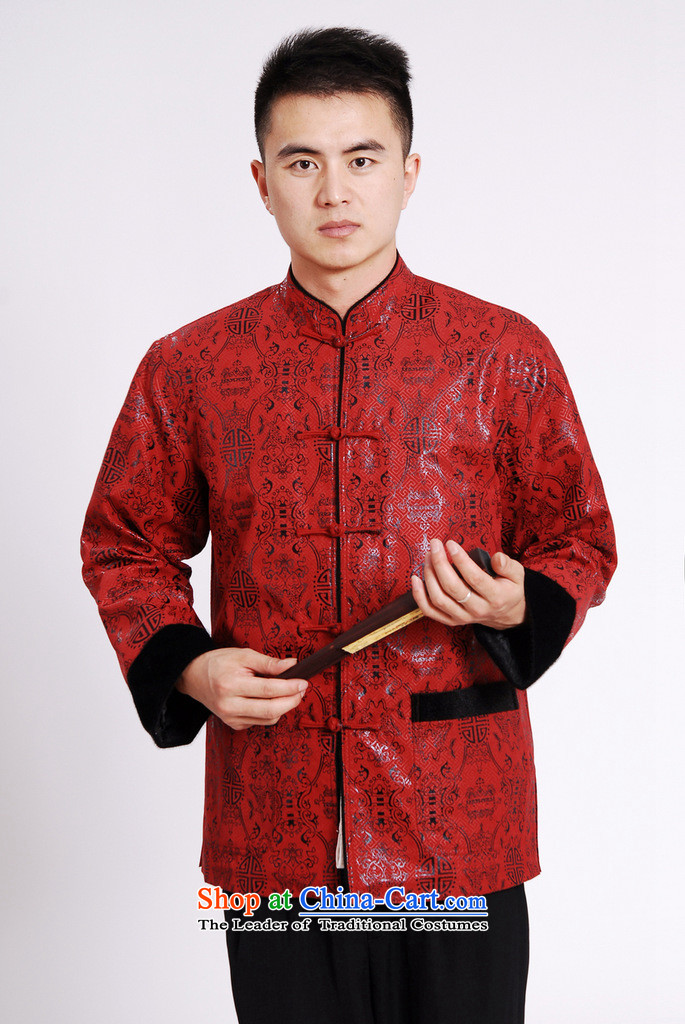 Shanghai, optimization options Tang Dynasty Men long-sleeved sweater Tang blouses men's jacket water Sable Hair add M0040 Tang lint-free pictures, price red XXL platters, brand! The elections are supplied in the national character of distribution, so action, buy now enjoy more preferential! As soon as possible.