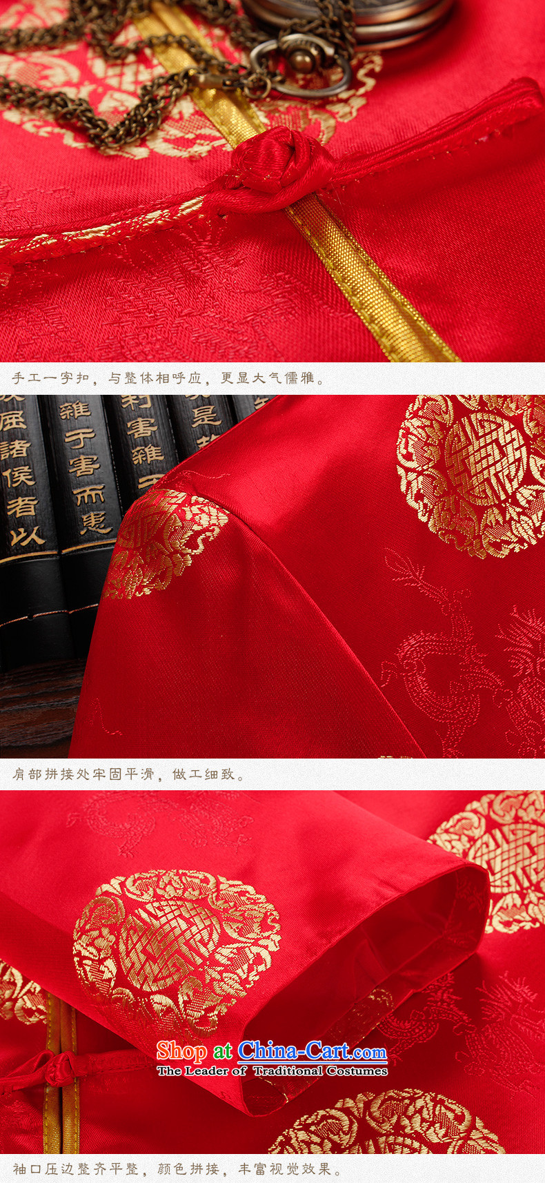 The fall of the new China ILELIN2015 wind couples grandfather Tang dynasty men of older persons in the Birthday Hi Dad Chinese Dress and contemptuous of banquet KANEO XXXL picture, prices, brand platters! The elections are supplied in the national character of distribution, so action, buy now enjoy more preferential! As soon as possible.