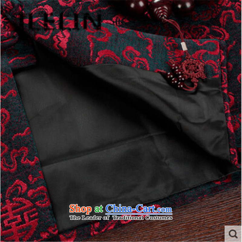 The fall in the new ILELIN2015 elderly father Tang blouses men too soo Grandpa Chinese Dress ascendant of the Banquet jacket black 180,ILELIN,,, shopping on the Internet